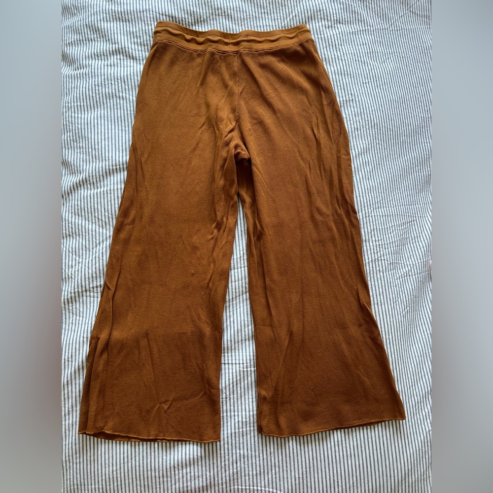 Mate the Label Waffle Wide-Leg Sweat Pants - Picture 2 of 5